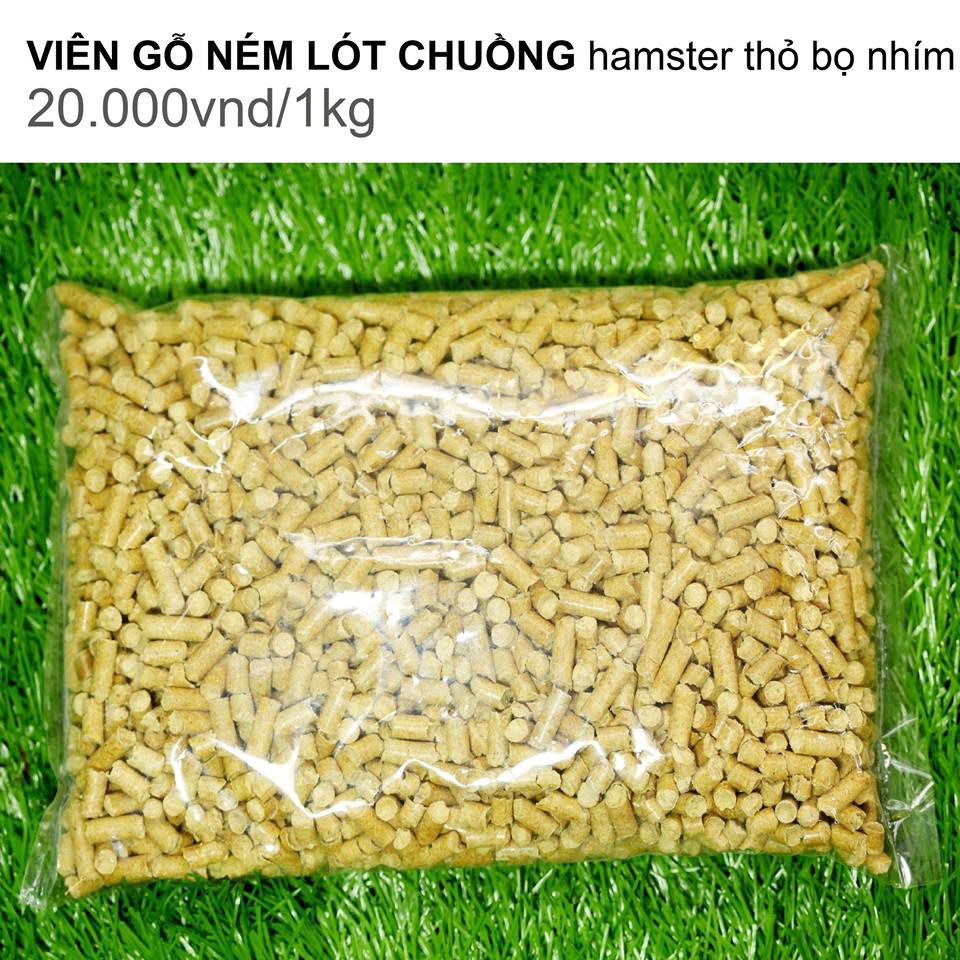 Gỗ nén vàng lót chuồng hamster, Nhím, Guinea Pig (bọ ú, chuột lang), thỏ, sóc