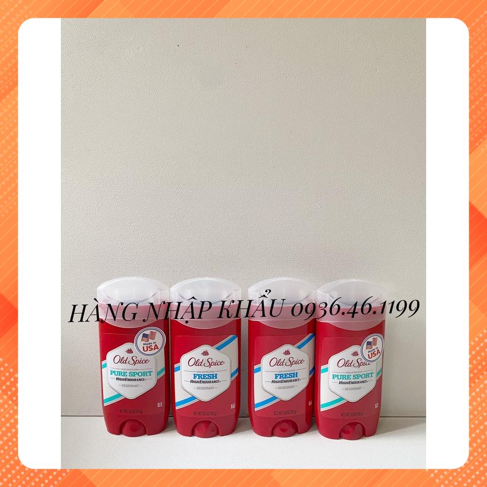 Sáp lăn nách Khử Mùi Nam Old Spice HighEndurane Pure Sport I Fresh I Original 85g