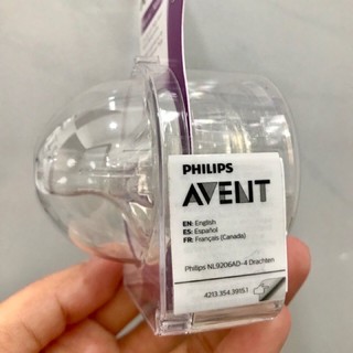 [Hàng Mỹ] Núm ti bình sữa Avent Natural số 3 Medium (3 tháng), số 4 Fast (6 tháng)