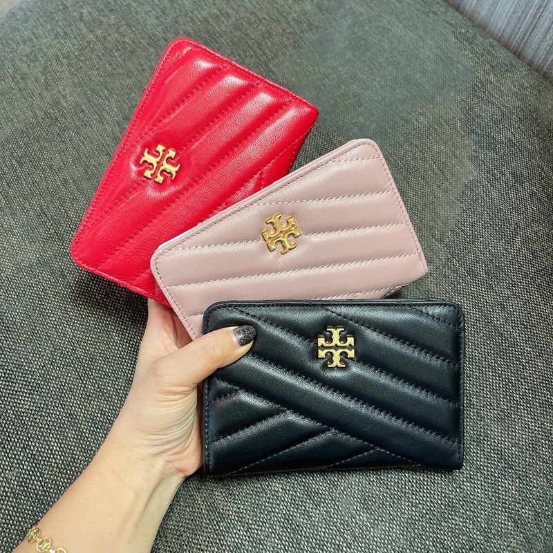 Ví nữ Tor.y bur.ch da thật mềm mịn size nhỡ full box