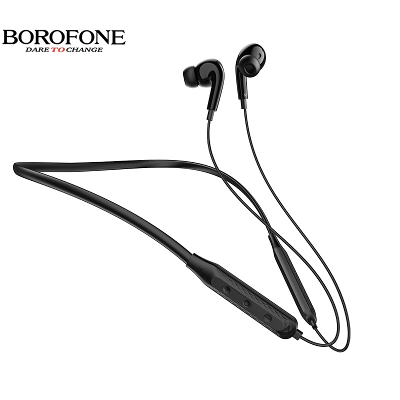 Tai nghe nhét tai bluetooth BOROFONE BE45 Sport chống ồn, không dây, nghe nhạc đàm thoại 10 tiếng - Chính hãng