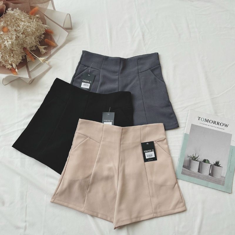 Quần SORT (đùi- short) nữ lưng cao vải tuyết mưa đẹp. | BigBuy360 - bigbuy360.vn