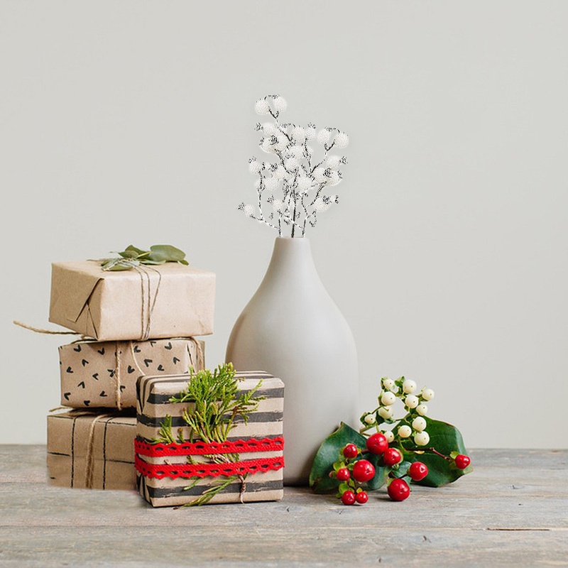 Quả Berry Nhân Tạo Bằng Xốp Dùng Trang Trí Giáng Sinh