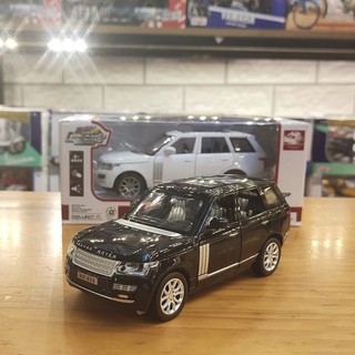 Xe mô hình hợp kim siêu xe Range Rover tỉ lệ 1:32 màu đen