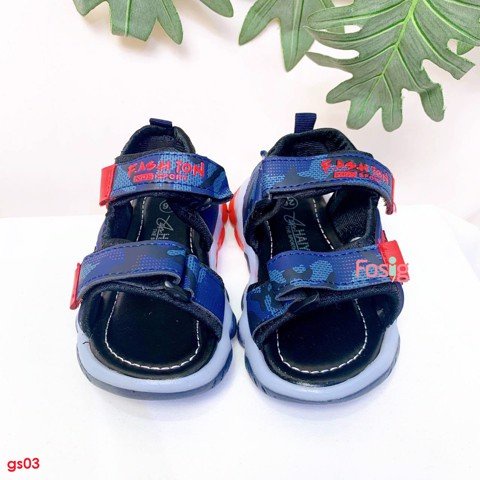 Giày Sandal Cho Bé Trai - Navy Babear