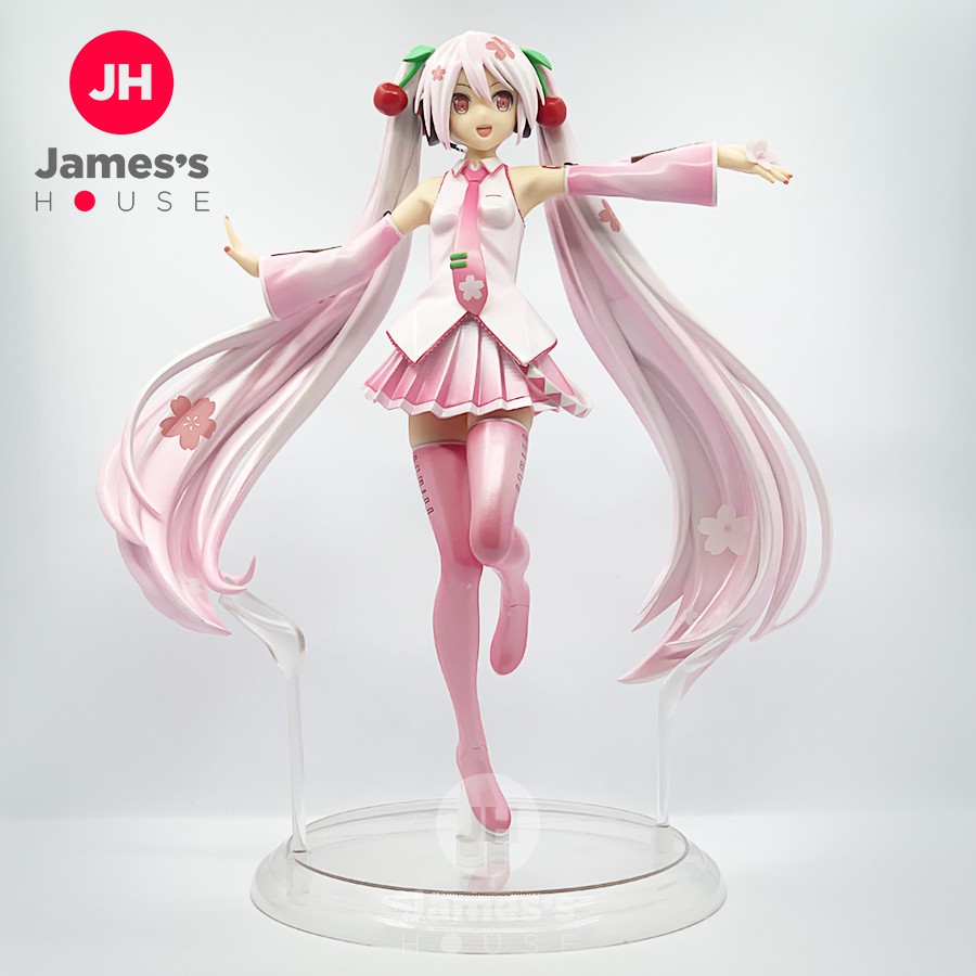 Mô Hình Figure Chính Hãng Anime Vocaloid - Hatsune Miku - SPM Figure - Sakura Miku Version 2, chính hãng Nhật Bản