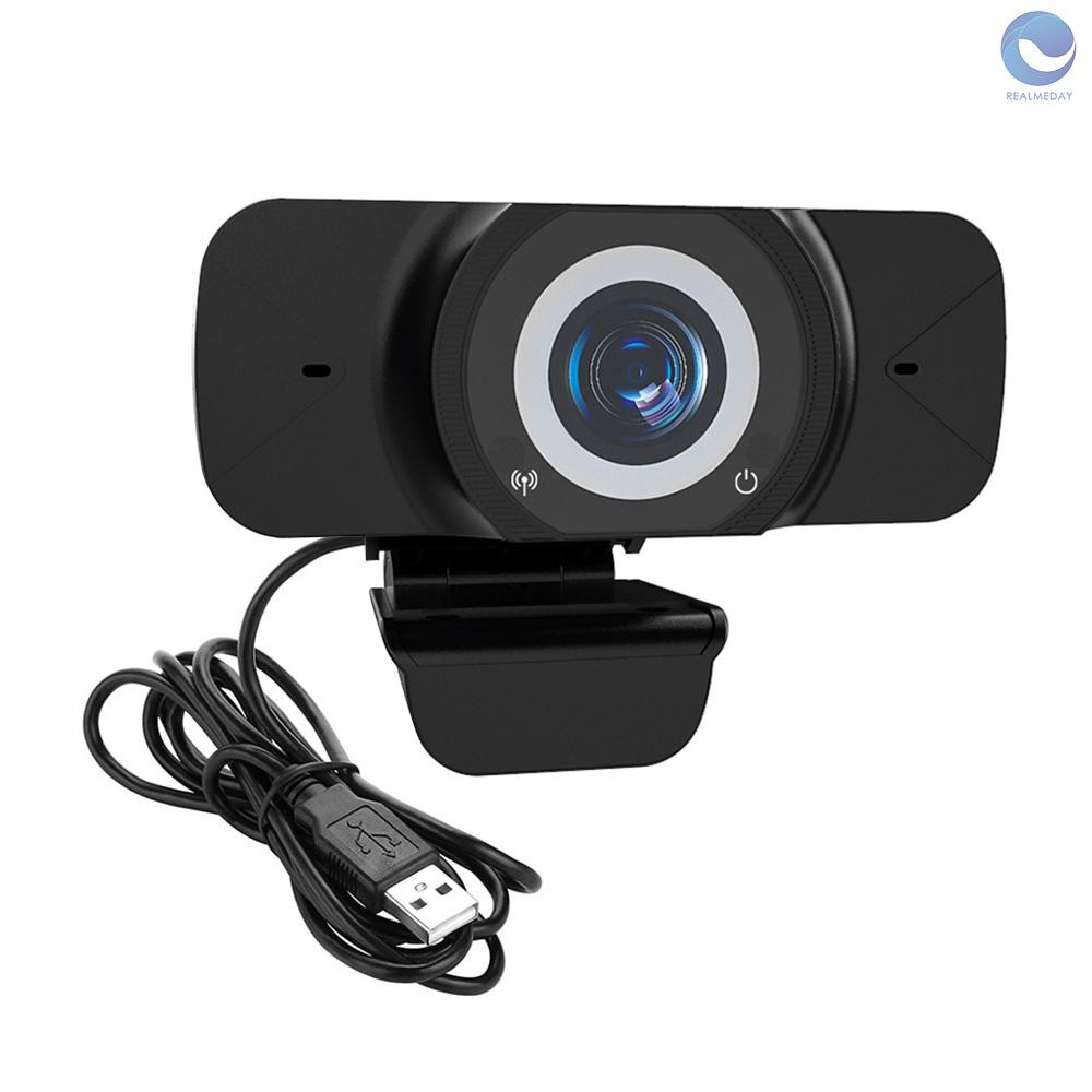 Webcam góc rộng hỗ trợ HD 1080p hỗ trợ quay trực tuyến chất lượng cao