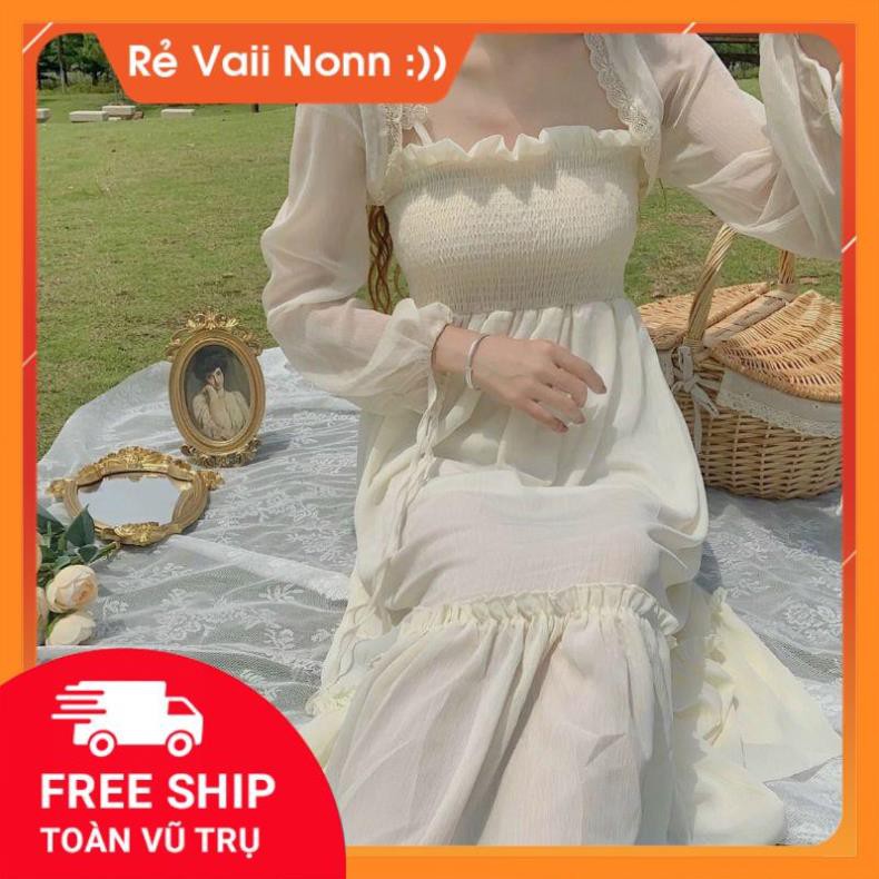 🌈FREESHIP🌈 [Mã FASHIONT4WA2 giảm 10K đơn 50K] Áo khoác voan lửng vải cực đẹp