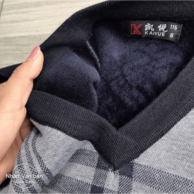 Áo gile len nam trung niên lót lông hàng quảng châu chất đẹp | BigBuy360 - bigbuy360.vn