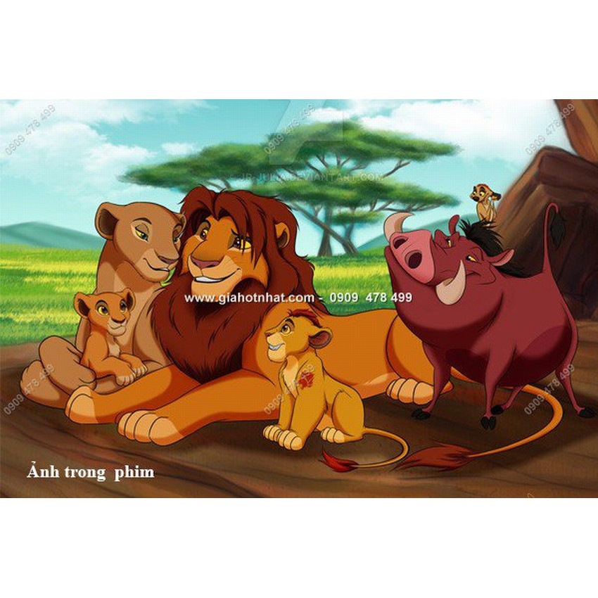 Bộ Nhân Vật LionKing - Vua Sư Tử - 7941