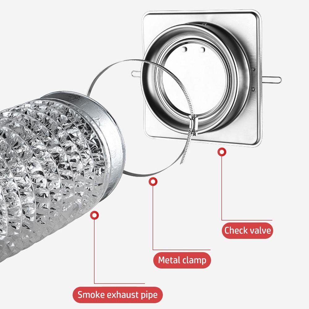 Van Kiểm Tra Ống Thông Gió Hình Tròn Tiện Dụng Cho Gia Đình