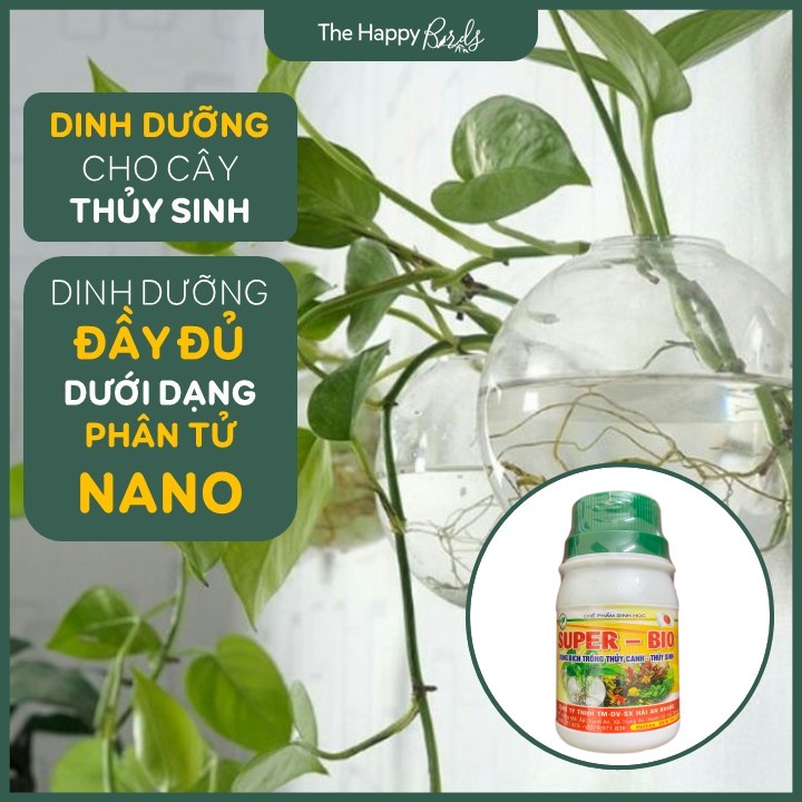 Dung dịch Dinh dưỡng cho cây thủy sinh thủy canh rau mầm hoa cây cảnh Bio-Life 100ml