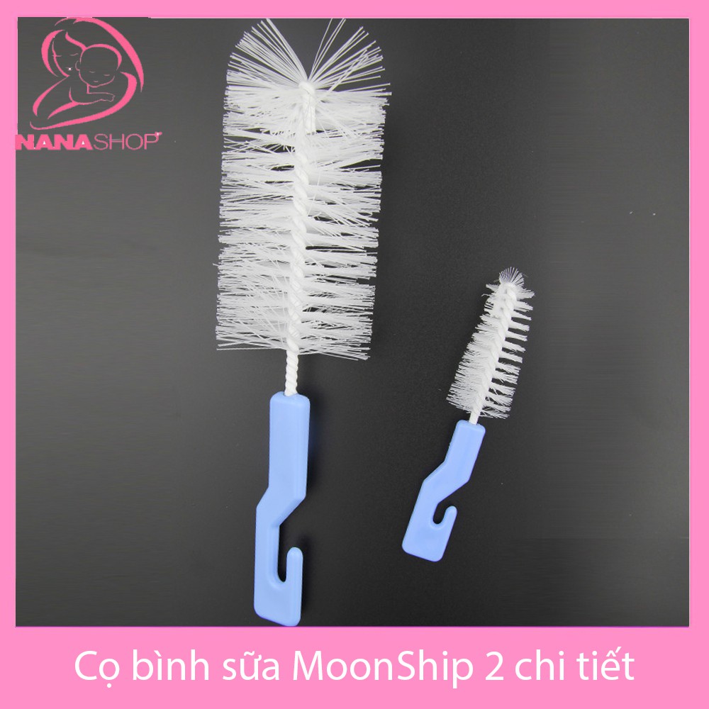 Bộ cọ bình MoonShip 2 chi tiết