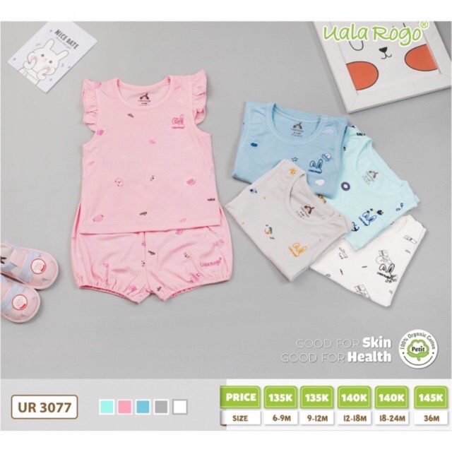 BỘ 3 LỖ PETIT UALA ROGO 3077