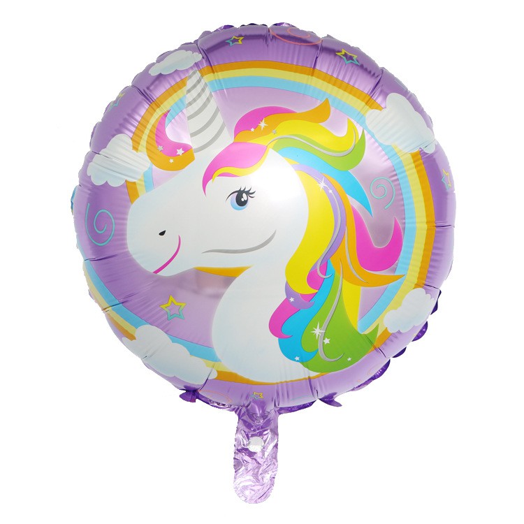 DISNEY Bong bóng nhôm 18 inch hình kỳ lân