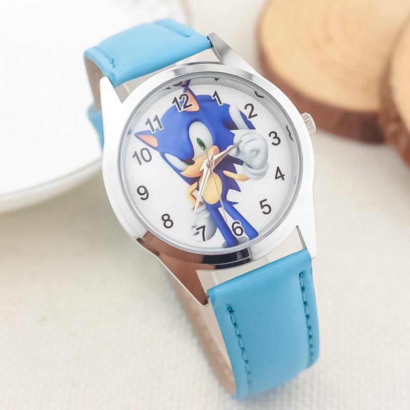 Đồng Hồ Đeo Tay Điện Tử Dây Vải In Hoạt Hình Đáng Yêu Dành Cho Trẻ