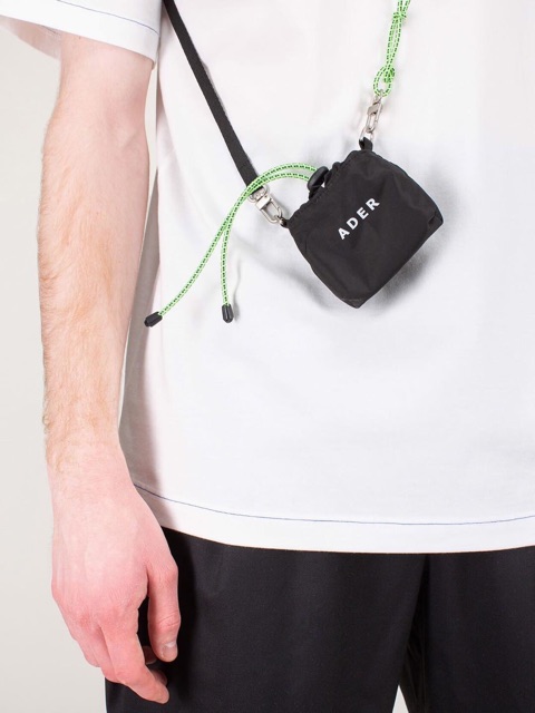Túi đeo chéo ADER Err0r logo print shoulder bag ss20