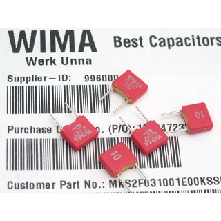 Tụ điện màu đỏ wima mks2 63v 0.047uf 473k 473