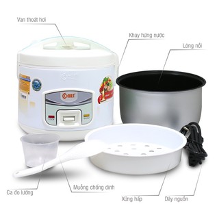 Nồi cơm điện Comet CM8018 1.8L