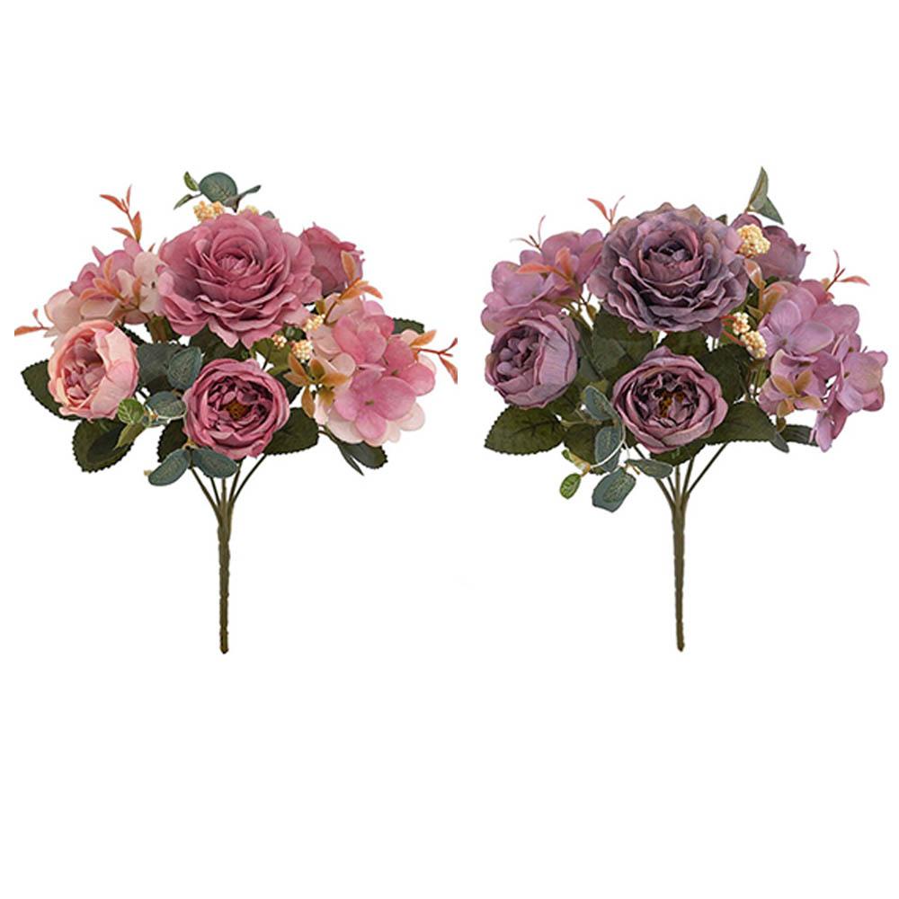 Bó Hoa Giả Bằng Nhựa Dùng Trang Trí Tiệc Cưới DIY