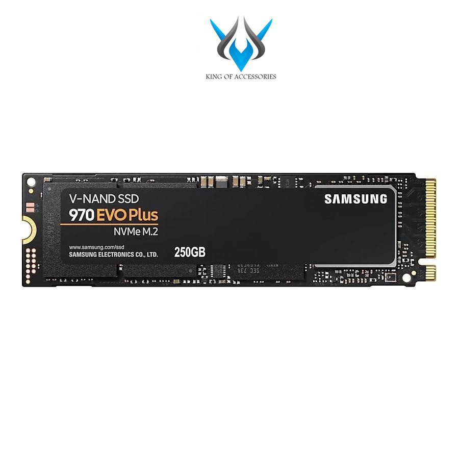 Ổ cứng SSD Samsung 970 EVO Plus PCIe NVMe M.2 2280 250GB (Đen)