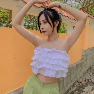 Áo croptop đan lưng