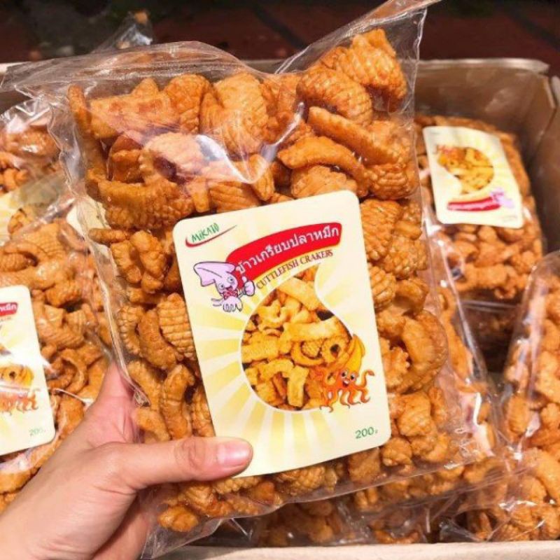 bim bim mực mikato thái lan 200g