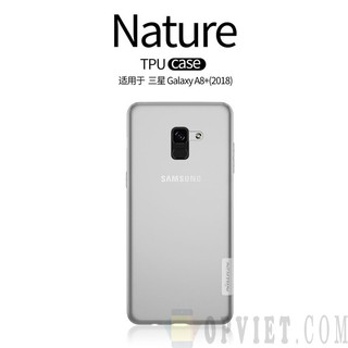 Ốp Lưng Silicon Hiệu Nillkin Dành Cho Samsung Galaxy A8 Plus