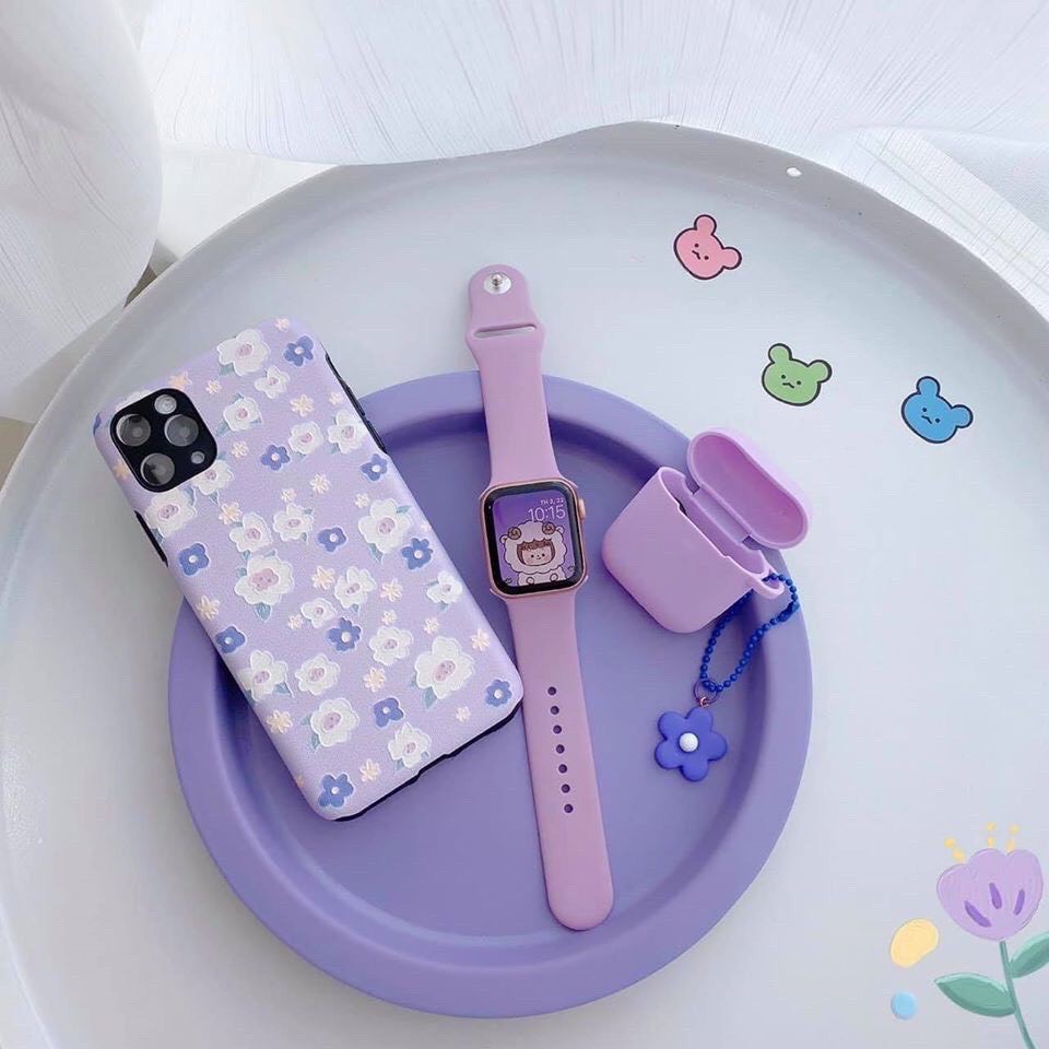 Dây Apple Watch Chất Liệu Cao Su Mềm Mại Ôm Tay dành cho Apple Watch Series 5/4/3/2/1 kích thước 38/40/42/44