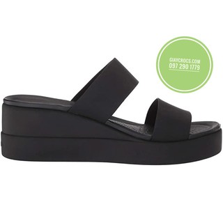 Sandal Nữ Brooklyn Mid Wedge W Màu Đen