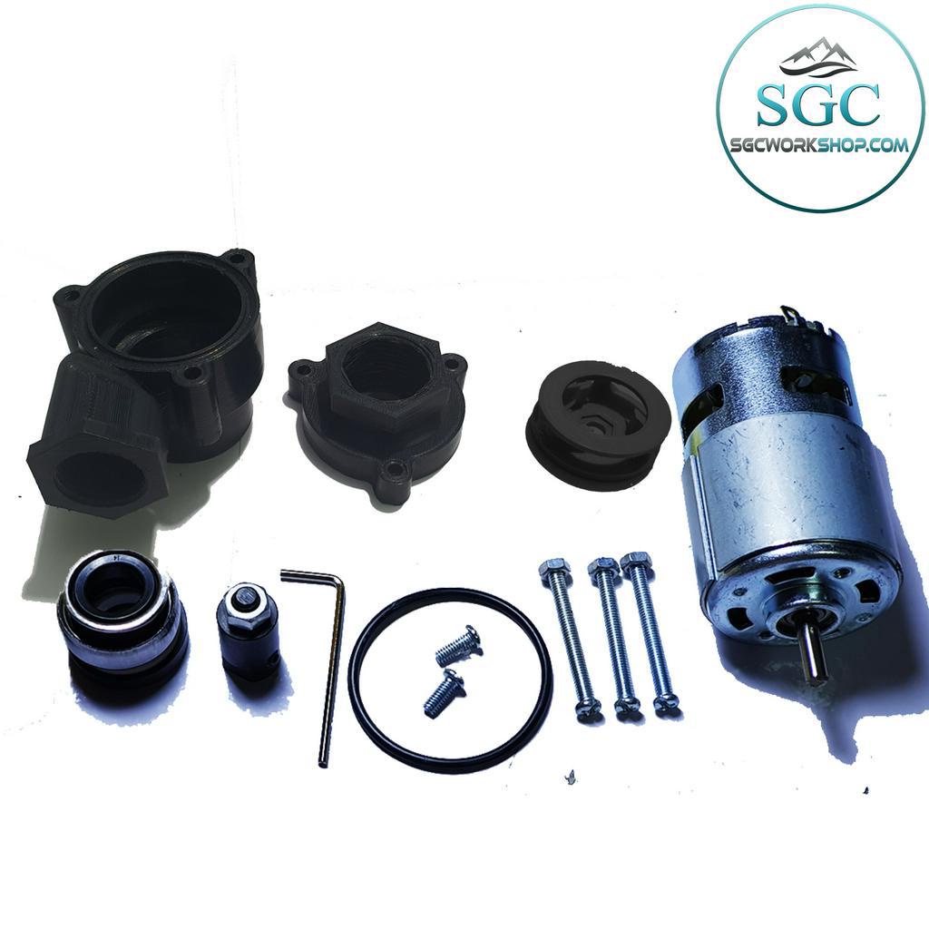 Máy Bơm Nước Mini V2 PLUS - Động cơ 775 12V 150W - Thương hiệu AK Pump - Phiên bản 2023