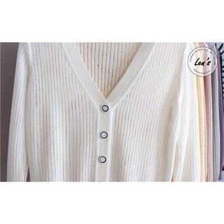 ÁO KHOÁC LEN CARDIGAN MỎNG LỬNG