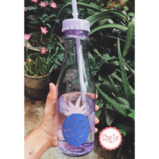 Bình nước 650ml ( nhựa chịu nhiệt)