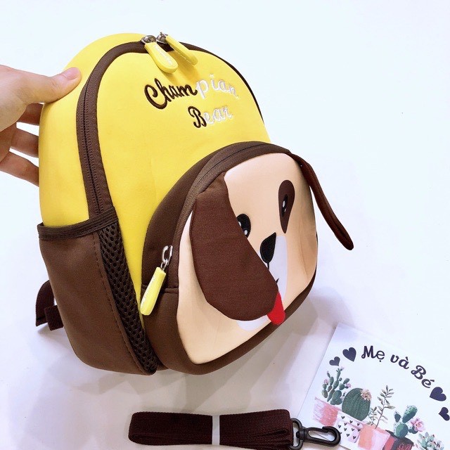 Balo Champion- bear hình cún