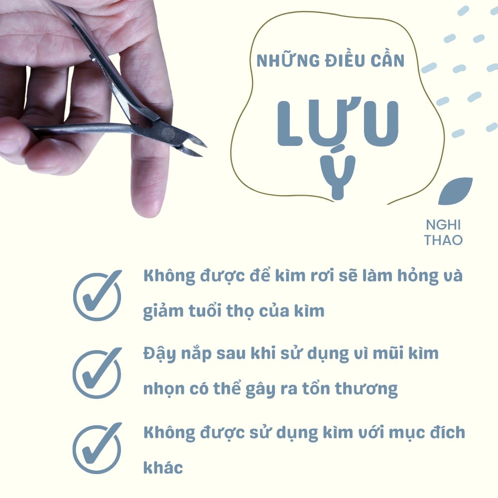 Kềm cắt da , kìm nhặt da bán nguyệt super Jeliva