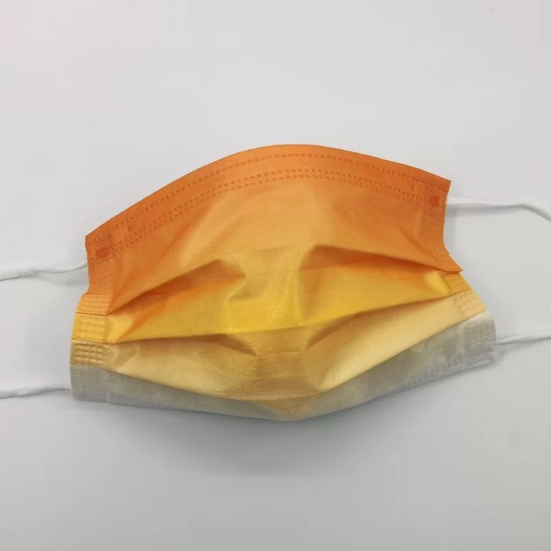 Khẩu trang 3 lớp pastel màu ombre dễ thương | BigBuy360 - bigbuy360.vn