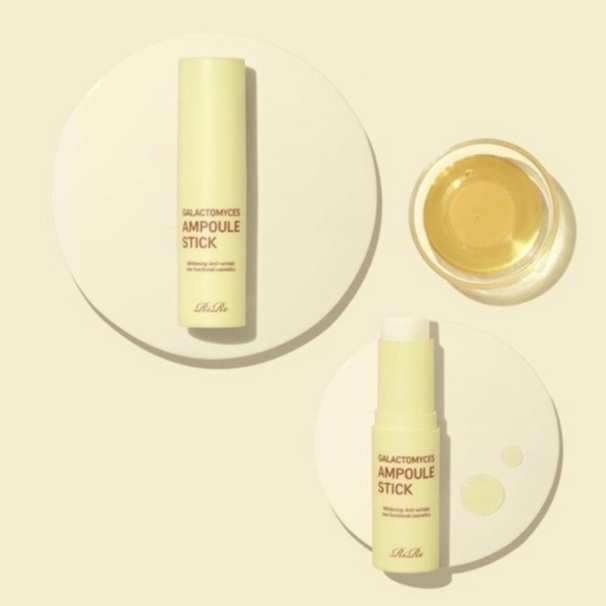 Tinh chất dưỡng da cô đặc dạng thỏi RiRe Galactomyces Ampoule Stick và RiRe Collagen Ampoule Stick 15g