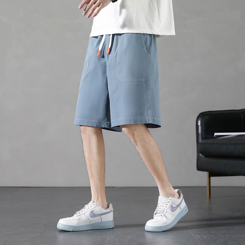 Quần Short Thể Thao Ống Rộng Phong Cách Hàn Quốc Dành Cho Nam
