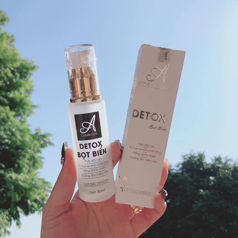 Detox bọt biển thải độc tố da A Cosmetics giúp thải toàn bộ độc tố Detox A Cosmetics 80ml - Beauty at home