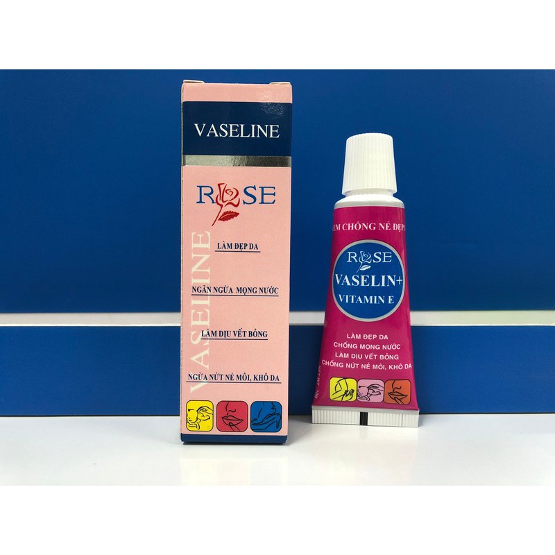 Kem Nẻ Vaseline Rose 10g