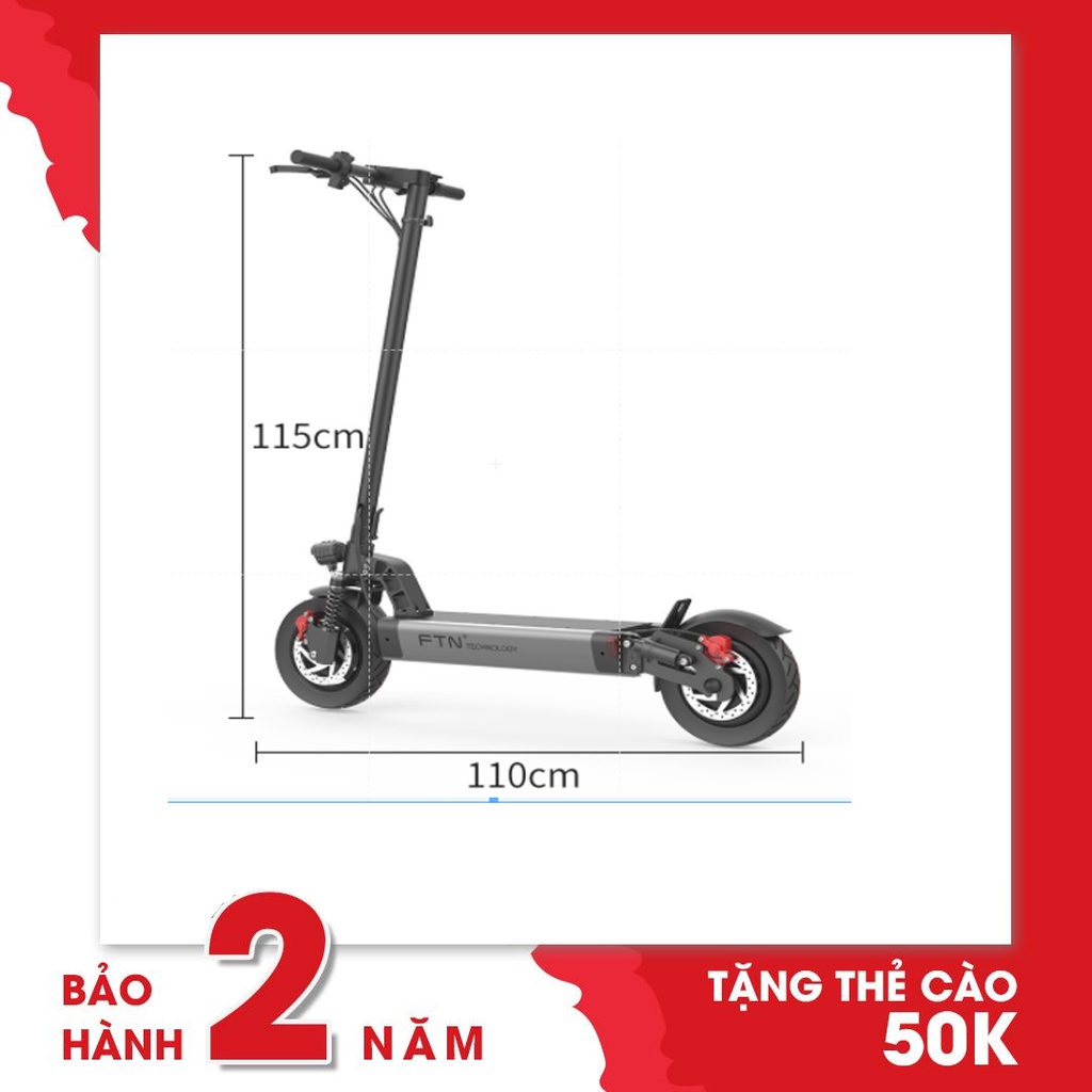 Xe điện thể thao scooter HomeSheel FTN S1-bảo hành 2 năm