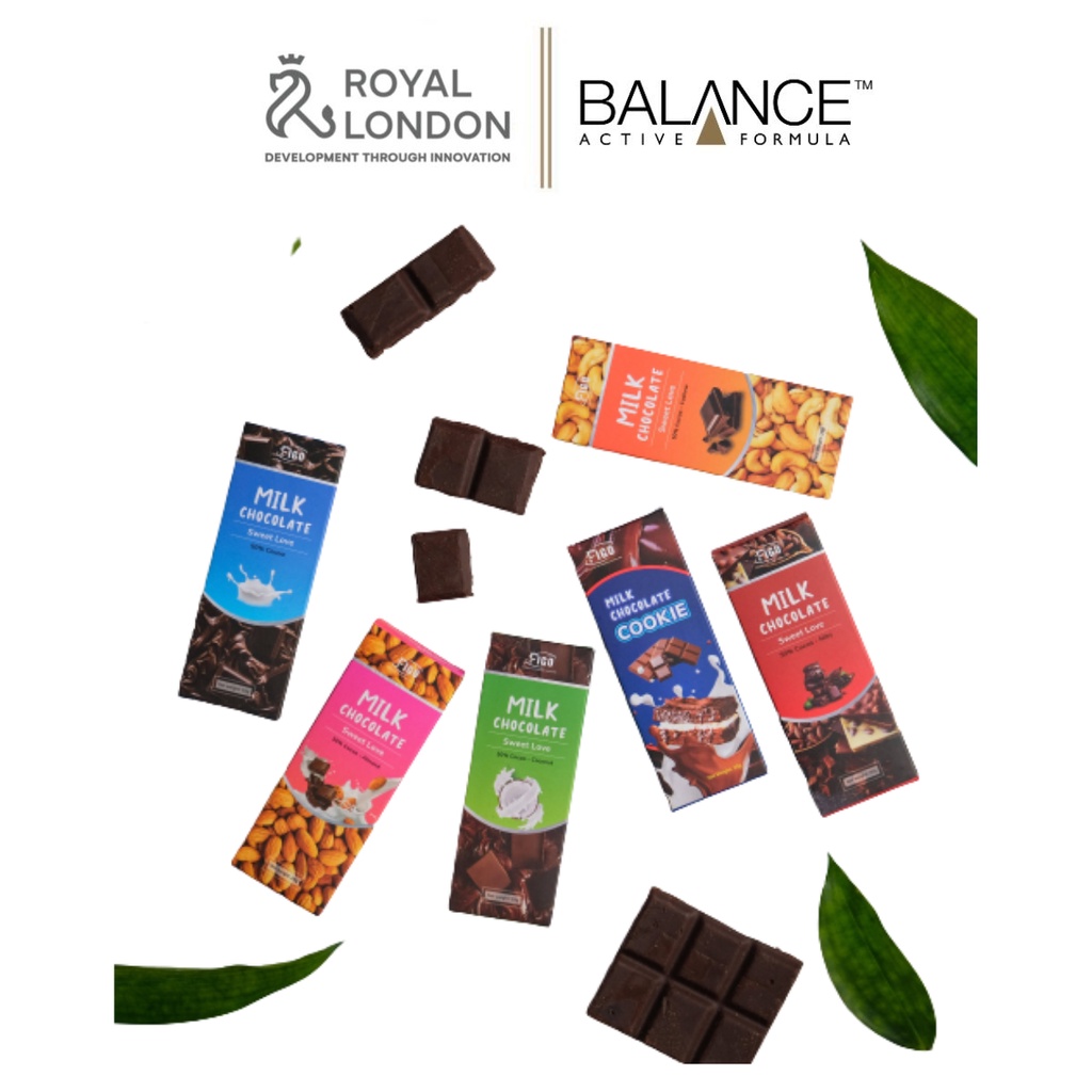 [HB GIFT] Chocolate Bar F.i.g.o quà tặng Balance Active Formula