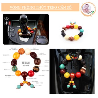 [FREE SHIP] Vòng phong thủy treo cần số ô tô - PKLD01