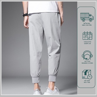 Quần Jogger Nam Màu Trơn Thời Trang Mùa Hè