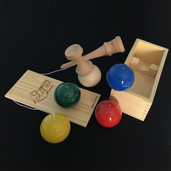 Đồ chơi beto kendama nhật bản cỡ lớn dành cho mọi lứa tuổi, luyện tính kiên trì, phản xạ | giao màu ngẫu nhiên