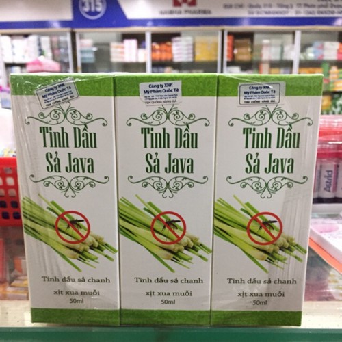 Xịt xua Muỗi Tinh Dầu Xả Java 50ml