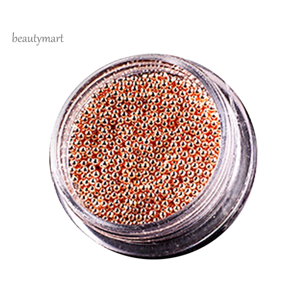 [Hàng mới về] Hộp hạt 3D bằng hợp kim dùng trang trí móng tay tiện dụng