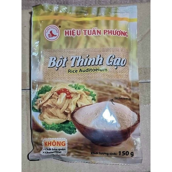 BỘT THÍNH GẠO TUẤN PHƯƠNG 150gr CHẾ BIẾN CÁC MÓN NEM DỄ DÀNG TIỆN DỤNG