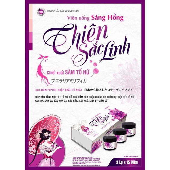 { CHÍNH HÃNG } VIÊN COLLAGEL THIÊN SẮC LINH hết khô hạn, gắn kết cặp đôi, đẹp da, sinh lý nữ.