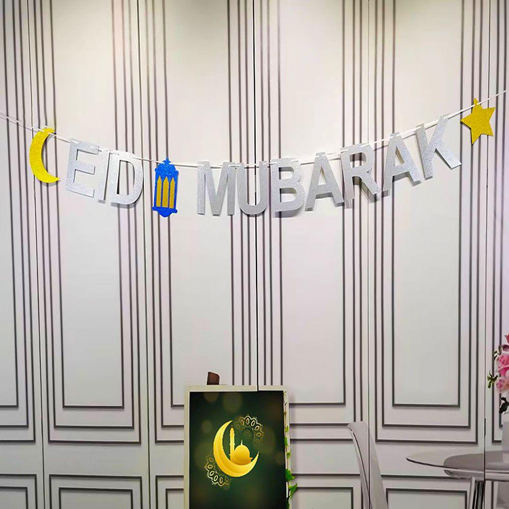 Dây Treo Trang Trí Lễ Hội Eid al-Fitr Ramadan Kareem Ramadan